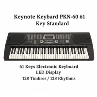 Keynote Keyboard PKN - 60 61 Key Standard 12 Songs & 128 Rhythm - 