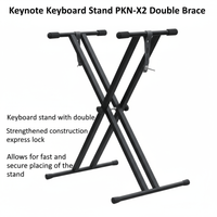 Keynote Keyboard Stand PKN - X2 Double Brace - 