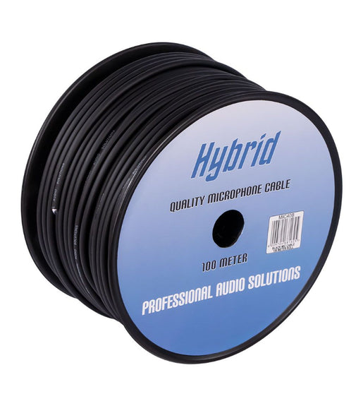Hybrid CABHYB014-100 Black Microphone Cable 100 Meter