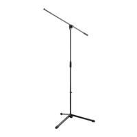 König & Meyer 25400 - 300 - 55 Lightweight Boom Microphone Stand (Black) - 04016842809424