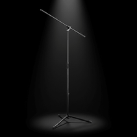 König & Meyer 25400 - 300 - 55 Lightweight Boom Microphone Stand (Black) - 04016842809424