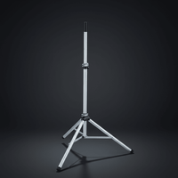König & Meyer K&M 21450 - 000 - 55 Speaker Stand With Push Button Screw (Steel) - 4016842807581