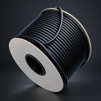 Leem SRC-101 Unbalanced Instrument Cable – 100m Roll (Black) - 