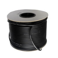 Leem SRC-101 Unbalanced Instrument Cable – 100m Roll (Black) - 