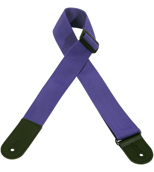 Levy's M8POLY-PRP Classics Series Polypropylene Guitar Strap - Purple - 734990682310