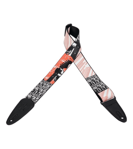 Levy's MPA2-020 2-Inch United We Stand Printed Guitar Strap - 734990690292