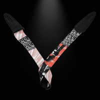 Levy's MPA2-020 2-Inch United We Stand Printed Guitar Strap - 734990690292