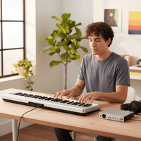 M-Audio Keystation 61es 61-Key USB MIDI Keyboard Controller - 843734000348
