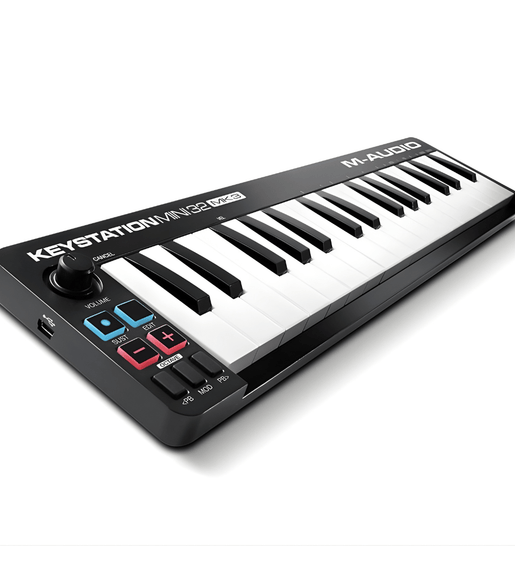 M - Audio Keystation MINI 32 - Key USB MIDI Controller - 694318024010