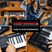M - AUDIO Keystation49 MK3 Midi Controller - 694318023907