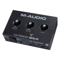 M - AUDIO M - Track Solo USB Audio Interface - 694318024980