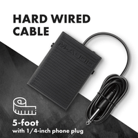 M - Audio SP - 1 Sustain Pedal for Keyboards - 612391650001