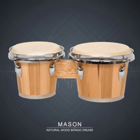 Mason AL - 118C Bongo Drum Set - 