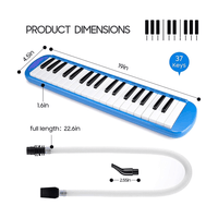 Mason AL - 763 Melodica 37 Key with case - 