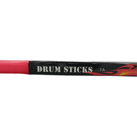 Matrix XHDS306 Pink 7A Nylon Tip Drum Sticks - 