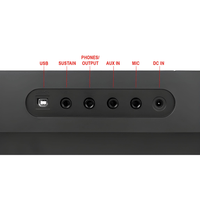 Medeli IK100 Millenium Series 61 Keys Portable Keyboard - 8720828453988