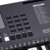Medeli IK100 Millenium Series 61 Keys Portable Keyboard - 8720828453988