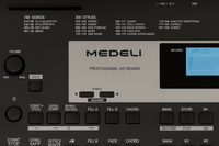 Medeli M331 61 - Key Portable Keyboard - Black - 6009519501033