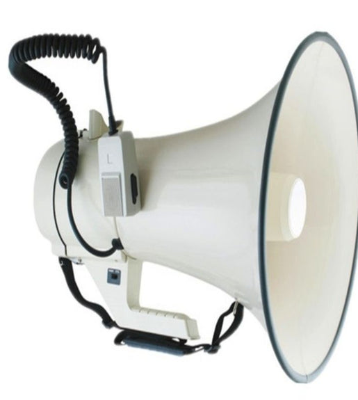 Megaphone 45w 12v With Siren & 20 Seconds Recording Function - 