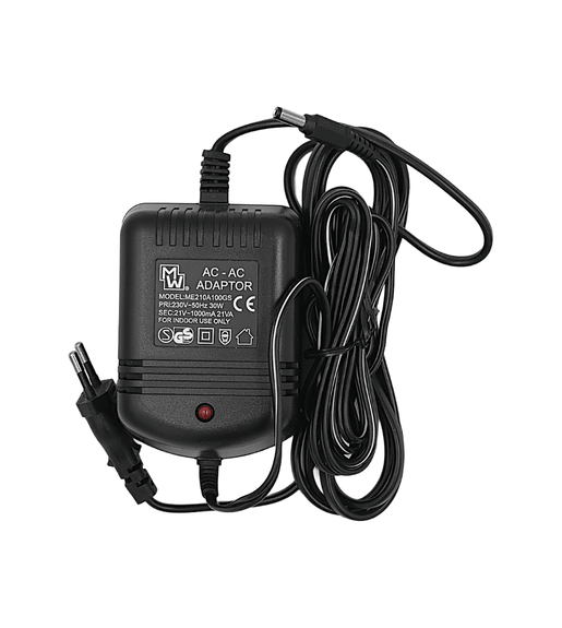 Minwa Electronics ME210A100GS Regulated AC/DC Power Adapter (21V DC, 1100mA) - 