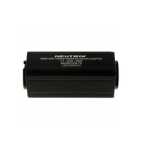 Neutrik NA2M-D2B-TX 3-Pin Male XLR to RCA Balancing Audio Transformer - 0632963588662