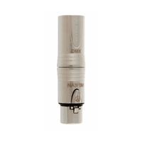 Neutrik NA3F-5/M Female 3-Pin XLR to Male 5-Pin DIN Audio Adapter - 7613187004704