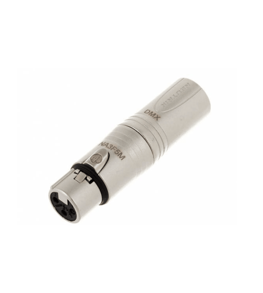 Neutrik NA3F-5/M Female 3-Pin XLR to Male 5-Pin DIN Audio Adapter - 7613187004704
