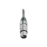 Neutrik NA3FP Neutrik NA3FP – 3 - Pole XLR Female to 6.35 TRS Male Stereo Adapter - 7613187006623