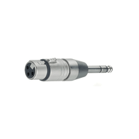 Neutrik NA3FP Neutrik NA3FP – 3 - Pole XLR Female to 6.35 TRS Male Stereo Adapter - 7613187006623