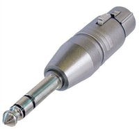 Neutrik NA3FP XLR male to RCA Phono Adapter - 7613187006623