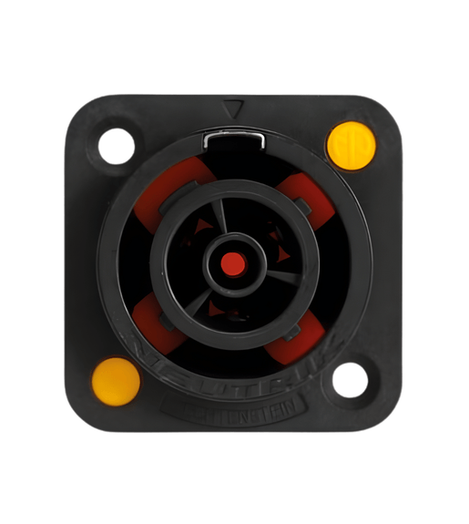 Neutrik NAC3FPX Mains Outlet Chassis Mount Speaker Connector - 7613187011801