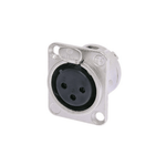 NEUTRIK NC3FD-L-1 XLR CHASSIS FEMALE 3PIN - 848864000756