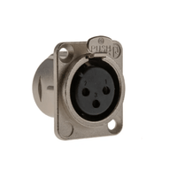 NEUTRIK NC3FD-L-1 XLR CHASSIS FEMALE 3PIN - 848864000756