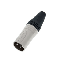 Neutrik NC3MXX 3-Pole Male XLR Inline Cable Connector - 7613187000379