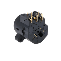 Neutrik NCJ9FI - H XLR 6.35mm Jack Combo Chassis PCB Mount Connector - 7613187006202