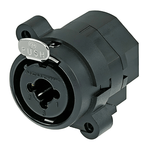 Neutrik NCJ9FI - H XLR 6.35mm Jack Combo Chassis PCB Mount Connector - 7613187006202