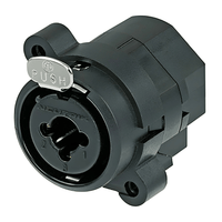 Neutrik NCJ9FI - H XLR 6.35mm Jack Combo Chassis PCB Mount Connector - 7613187006202