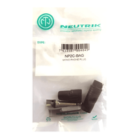 Neutrik NP2C Professional 1/4 Inch Mono Phone Plug - 07613187004025