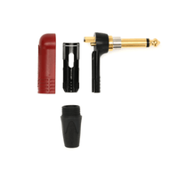 Neutrik NP2RX-AU-SILENT Professional Right-Angle 1/4 Inch Silent Phone Plug - 7613187000799