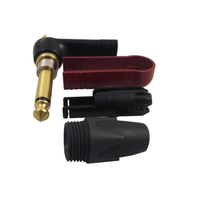 Neutrik NP2RX-AU-SILENT Professional Right-Angle 1/4 Inch Silent Phone Plug - 7613187000799