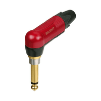 Neutrik NP2RX-AU-SILENT Professional Right-Angle 1/4 Inch Silent Phone Plug - 7613187000799