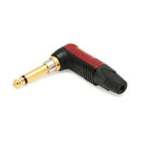 Neutrik NP2RX-AU-SILENT Professional Right-Angle 1/4 Inch Silent Phone Plug - 7613187000799