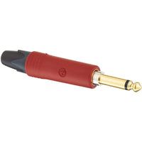 Neutrik NP2X‑AU‑SILENT Straight 6.3M TS Silent Mono Jack Plug - 7613187004131