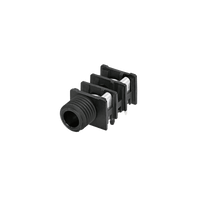 Neutrik NRJ4HF - 1 Audio Jack Socket 6.3mm 2P Mono for Panel/PCB - 