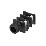 Neutrik NRJ4HF - 1 Audio Jack Socket 6.3mm 2P Mono for Panel/PCB - 