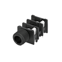Neutrik NRJ4HF - 1 Audio Jack Socket 6.3mm 2P Mono for Panel/PCB - 