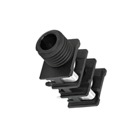 Neutrik NRJ4HF - 1 Audio Jack Socket 6.3mm 2P Mono for Panel/PCB - 