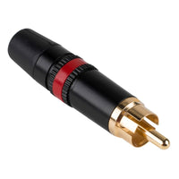 Neutrik Rean NYS373 - 2 RCA Plug Connector Red - 7613187010231