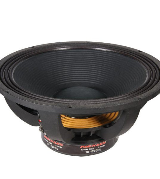 Nexus EU - 18 - 1200 Subwoofer Speaker replacement 18