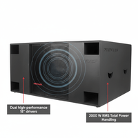 Nexus VTX‑218 FB Bass Bin Speaker Dual 18